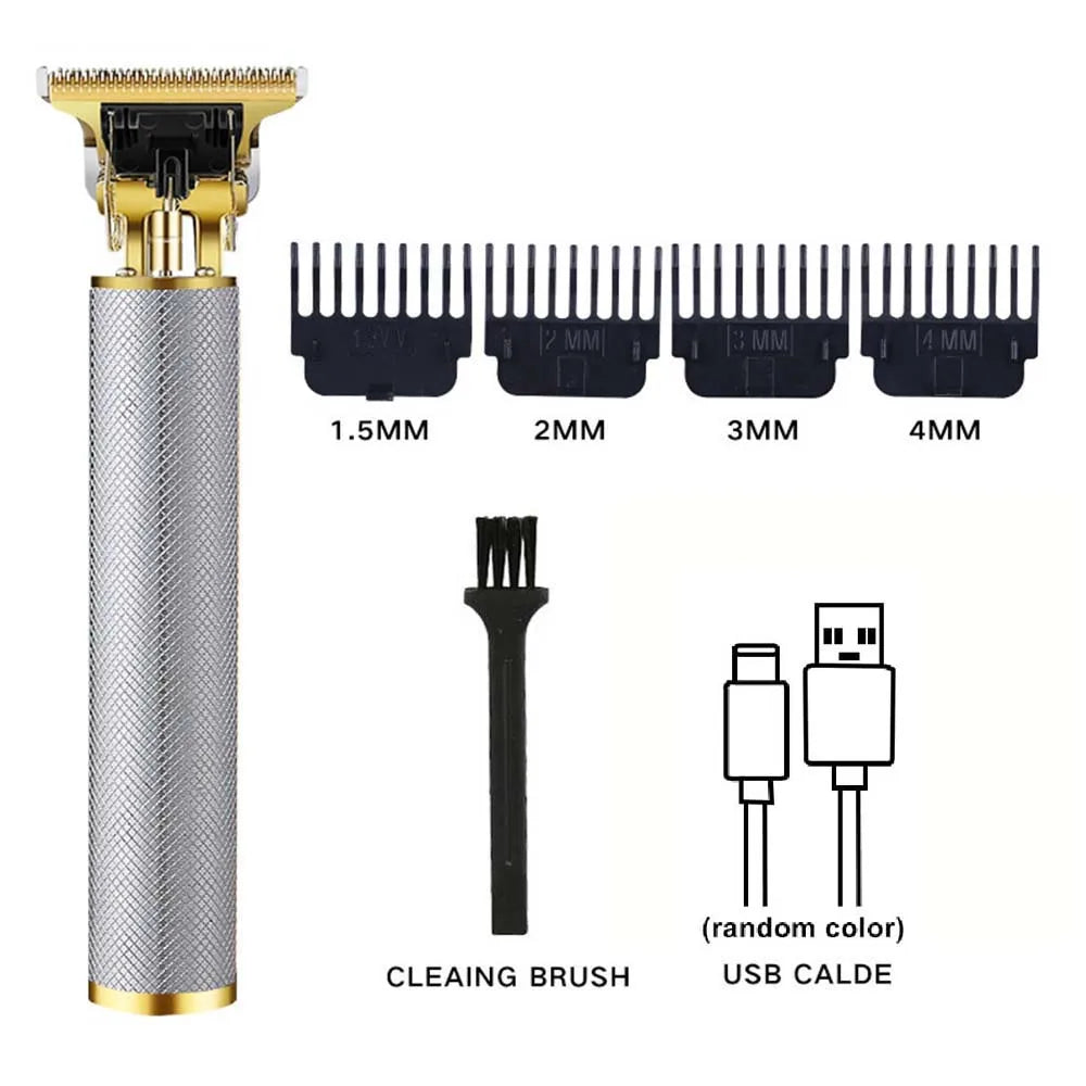 Professional Hair Clipper and Trimmer Set Men Electric Razor Shavers Beard Trimmer Rechargeable Barber Clippers