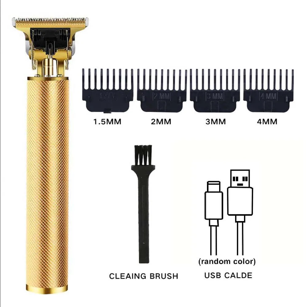 Professional Hair Clipper and Trimmer Set Men Electric Razor Shavers Beard Trimmer Rechargeable Barber Clippers